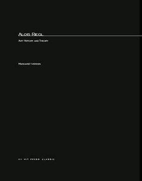 portada alois riegel: art history and theory (in English)