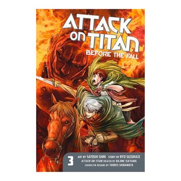 portada Attack on Titan: Before the Fall 3 (en Inglés)