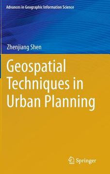 portada geospatial techniques in urban planning (en Inglés)