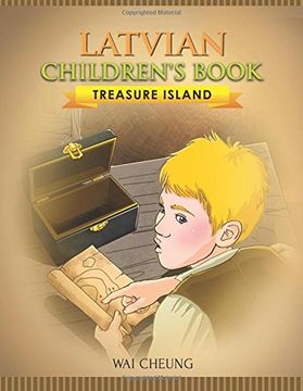 portada Latvian Children's Book: Treasure Island