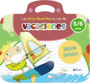 portada Las letras divertidas se van de vacaciones. 5-6 años (en Castellano)