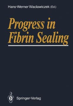 portada Progress in Fibrin Sealing (en Inglés)