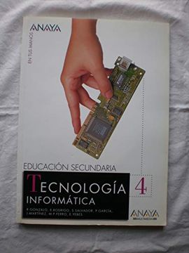 portada Eso 4 - Tecnologia Informatica + Cd - En Tus Manos (in Spanish)
