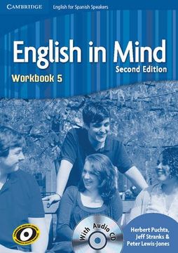 portada English in Mind for Spanish Speakers 5 Workbook With Audio cd - 9788483237595 (in English)