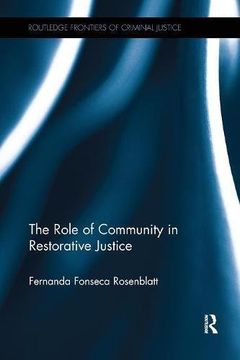 portada The Role of Community in Restorative Justice