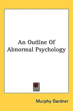 portada an outline of abnormal psychology (en Inglés)