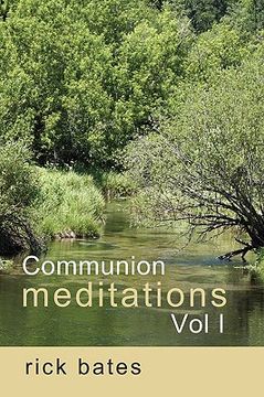 portada communion meditations, vol i (en Inglés)