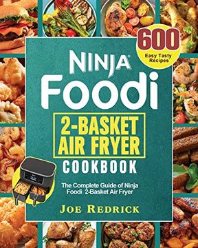 portada Ninja Foodi 2-Basket air Fryer Cookbook (en Inglés)