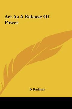 portada art as a release of power (en Inglés)