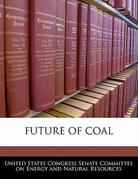 portada future of coal (en Inglés)