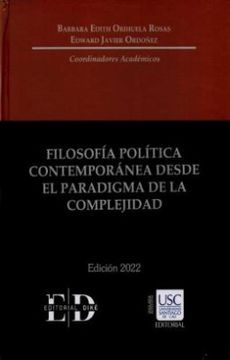 portada Filosofia Politica Contemporanea Desde el Paradigma de la Complejidad