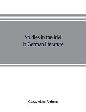 portada Studies in the idyl in German literature (in English)