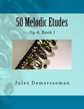 portada 50 Melodic Etudes for Flute: Op 4, Book I (in French)