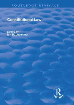 portada Constitutional Law (en Inglés)
