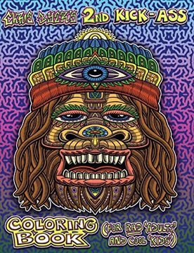 portada Chris Dyer's 2nd Kick-Ass Coloring Book: For rad 'adults' and Cool 'kids' (en Inglés)