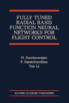 portada fully tuned radial basis function neural networks for flight control (en Inglés)