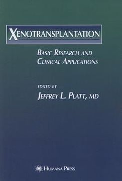 portada xenotransplantation: basic research and clinical applications (en Inglés)