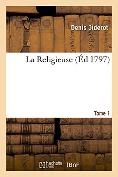 portada La Religieuse, Tome 1 (Litterature) (French Edition)
