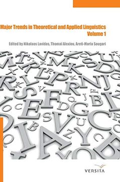 portada Major Trends in Theoretical and Applied Linguistics 1 (en Inglés)