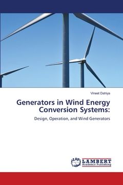 portada Generators in Wind Energy Conversion Systems (en Inglés)