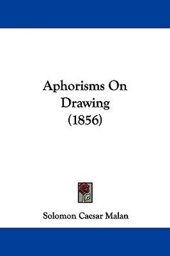 portada aphorisms on drawing (1856) (in English)