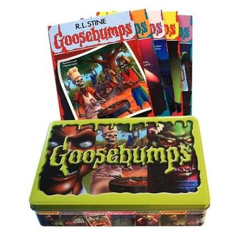 portada Goosebumps Retro Scream Collection: Limited Edition tin (en Inglés)