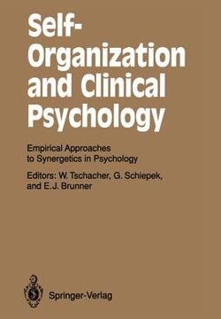 portada self-organization and clinical psychology: empirical approaches to synergetics in psychology