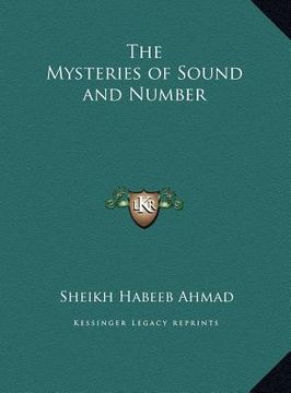portada the mysteries of sound and number the mysteries of sound and number (en Inglés)