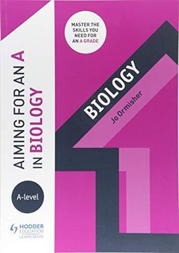 portada Aiming for an A in A-level Biology (Paperback) (en Inglés)
