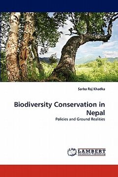 portada biodiversity conservation in nepal (en Inglés)