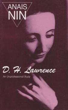 portada d.h. lawrence: an unprofessional study (in English)