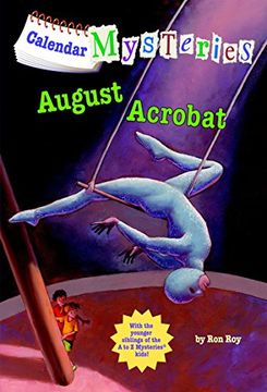 portada Calendar Mysteries #8: August Acrobat (en Inglés)