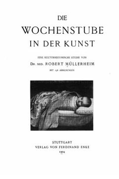 portada Die Wochenstube in der Kunst (German Edition)