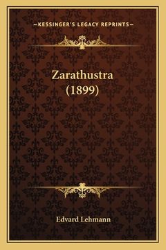 portada Zarathustra (1899) (in Danés)
