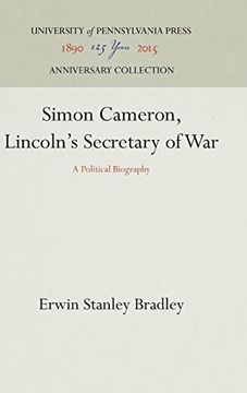 portada Simon Cameron, Lincoln's Secretary of War: A Political Biography (en Inglés)