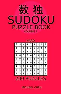 portada Sudoku Puzzle Book: 200 Hard Puzzles (Sudoku Hard) (in English)