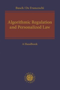 portada Algorithmic Regulation and Personalized Law: A Handbook