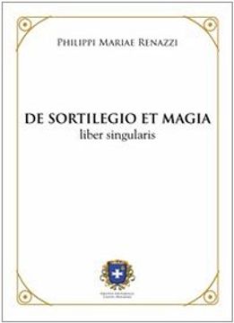portada De sortilegio et magia. Liber singularis (rist. anast. 1803) (I Mentori) (en Latin)