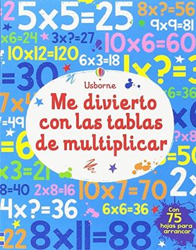 portada Me Divierto con las Tablas de Multiplicar (in Spanish)