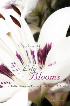 portada when the lily blooms (in English)