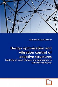 portada design optimization and vibration control of adaptive structures (en Inglés)