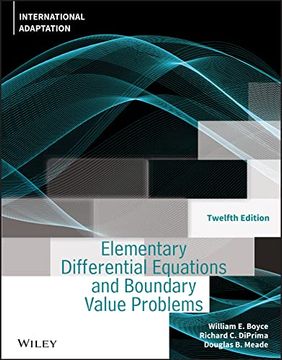 portada Elementary Differential Equations and Boundary Value Problems (en Inglés)