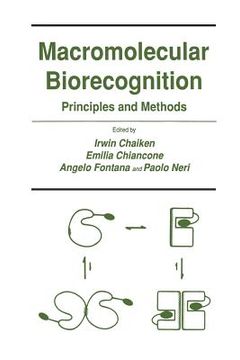 portada Macromolecular Biorecognition: Principles and Methods