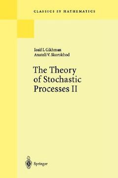 portada the theory of stochastic processes ii