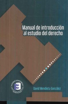 portada Manual de Introducción al Estudio del Derecho (in Spanish)