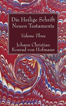 portada Die Heilige Schrift Neuen Testaments, Volume Three (en Alemán)