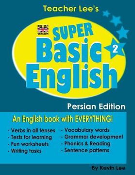 portada Teacher Lee's Super Basic English 2 - Persian Edition (British Version) (en Inglés)