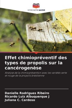 portada Effet chimiopréventif des types de propolis sur la cancérogenèse (en Francés)