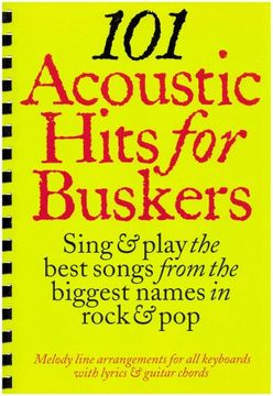 portada 101 Acoustic Hits for Buskers (en Inglés)