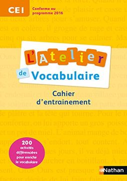 portada L'atelier de Vocabulaire - Cahier Exercices - ce1 (en Francés)